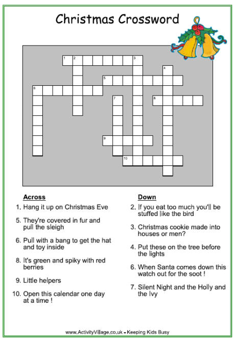 Christmas Crosswords Pictures Wallpapers